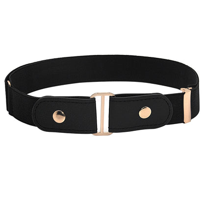 Gold Sun Buckle Waist Seal