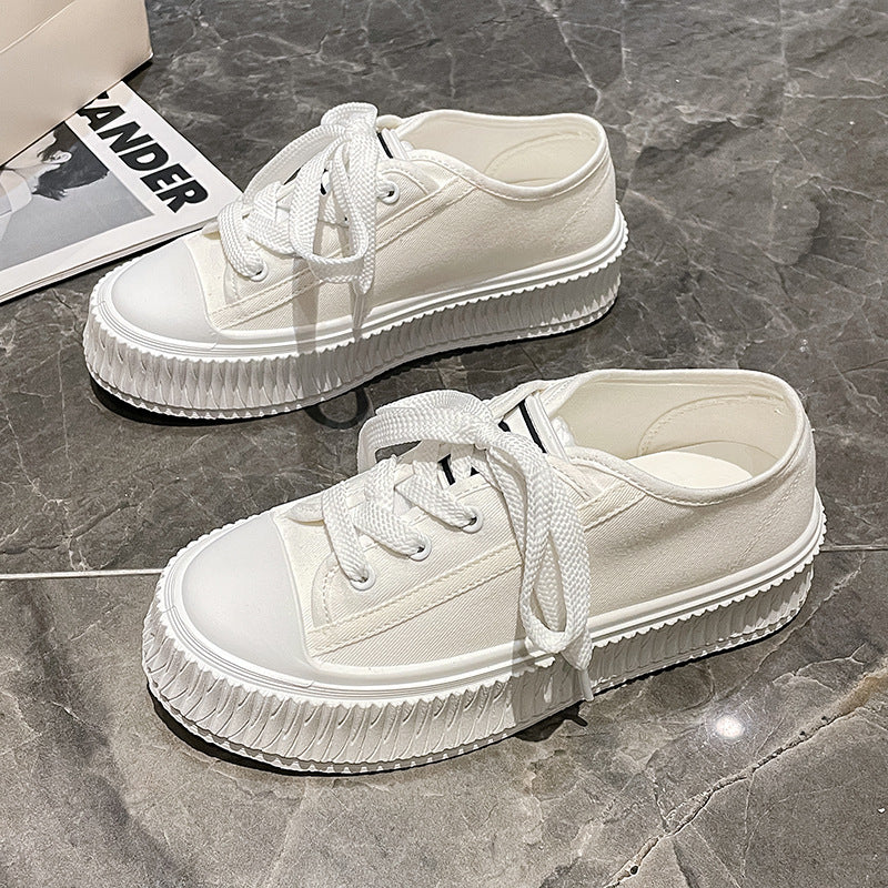 Chanel style thick-soled women's shoes