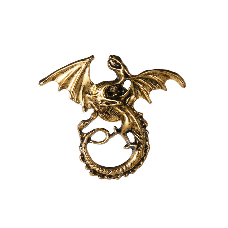 Baroque Football Brooch