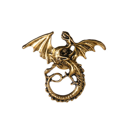 Baroque Football Brooch