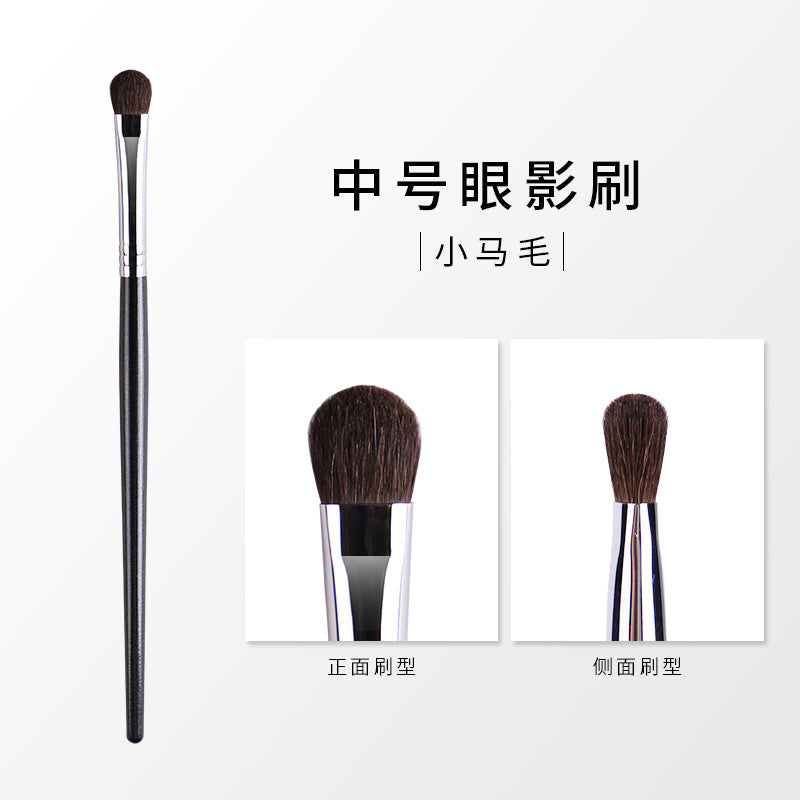 24-Piece Animal Hair Makeup Brush Set