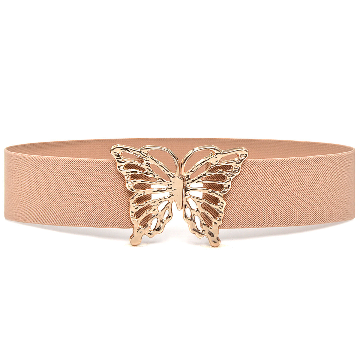 Butterfly Buckle Rhinestone Inlaid Belt