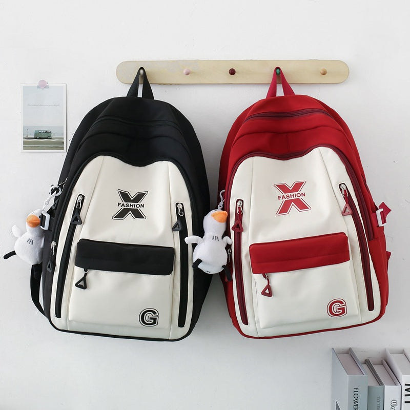 Mochila para estudiantes versátil y de gran capacidad 