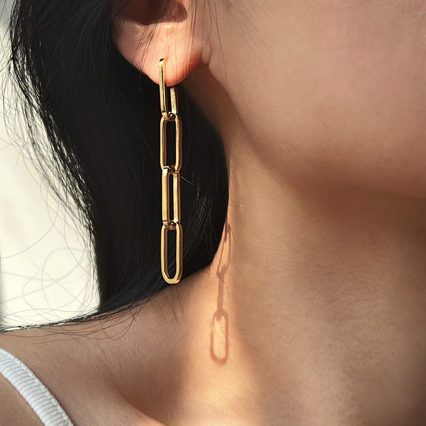 Earrings Women's Long Chain Earrings Jewelry