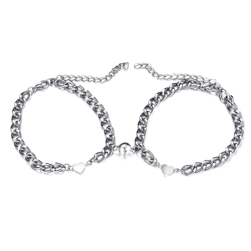 Magnetic Couple Bracelet