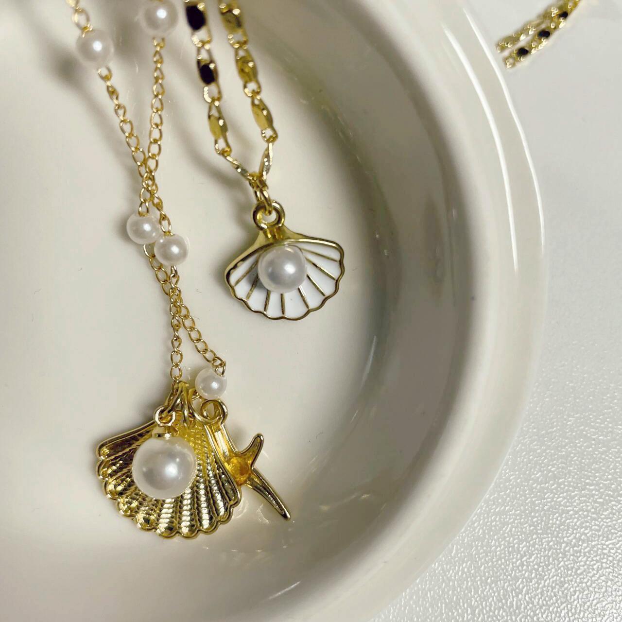 Pearl & Shell Necklace
