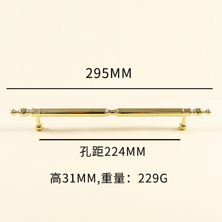 fashion Brass handle for French cabinet door