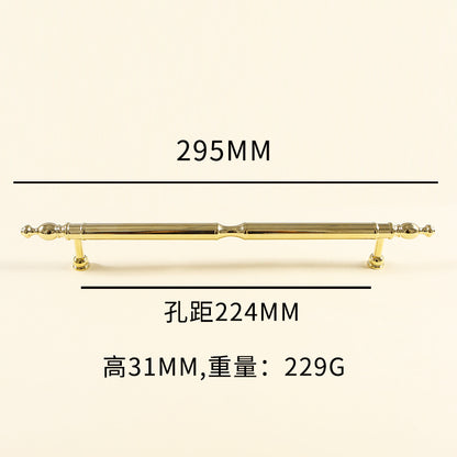 fashion Brass handle for French cabinet door