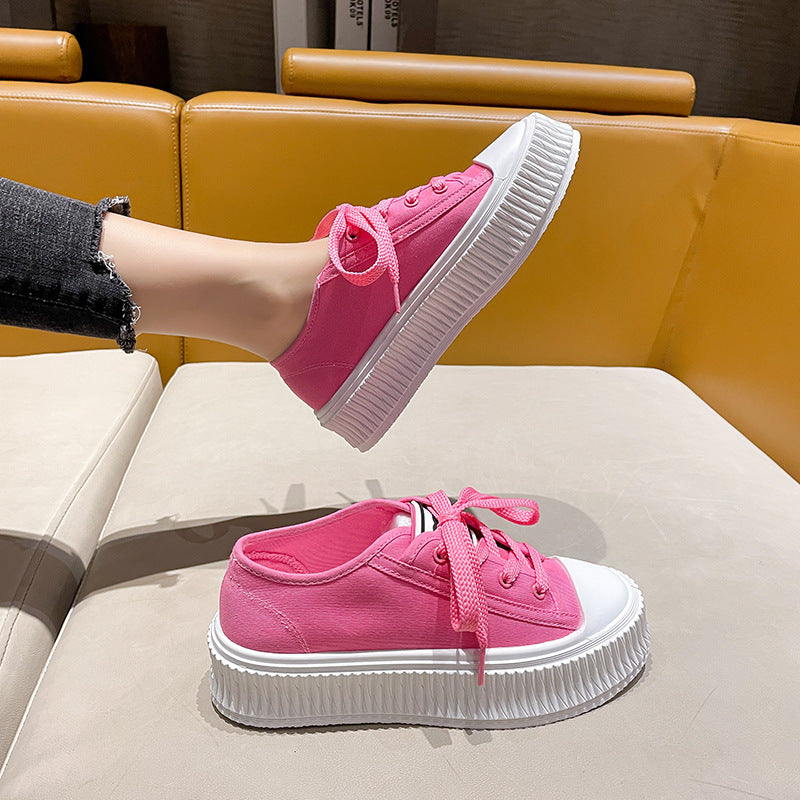 Chanel style thick-soled women's shoes