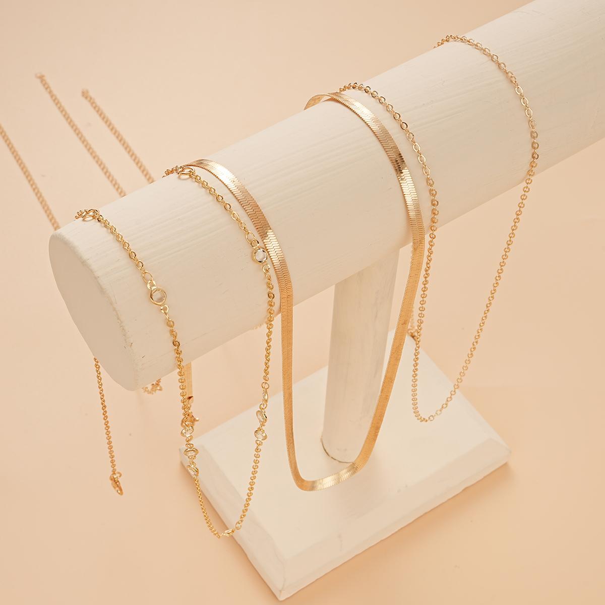 Three-Layer Snake Chain Waist & Body Chain