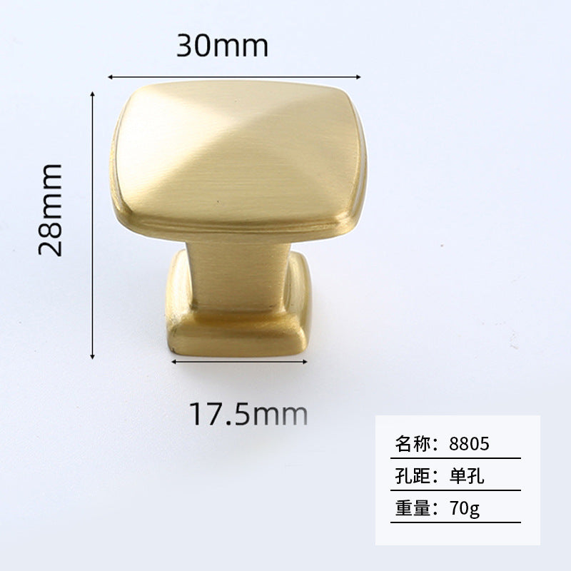 Simple hardware furniture handle