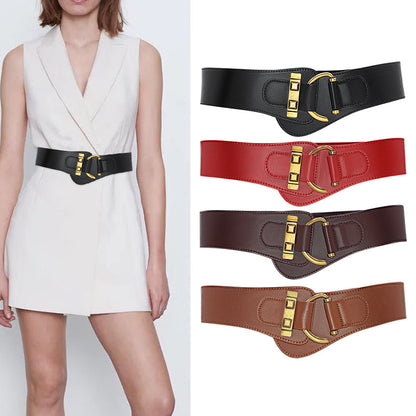 fashion Retro style elastic waist seal