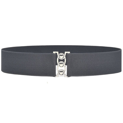 Round buckle belt