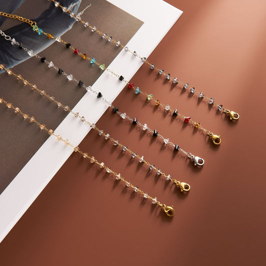 Women's Geometric Irregular Pebble Bracelet — 18K Gold-Plated, Non-Fading