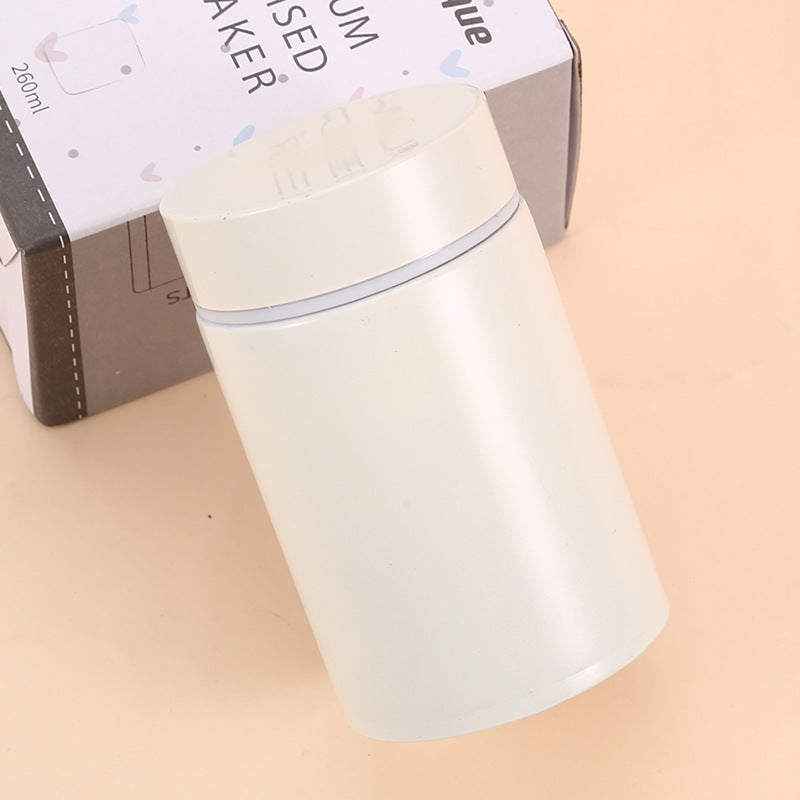 Small and wide mouth simple stew cup