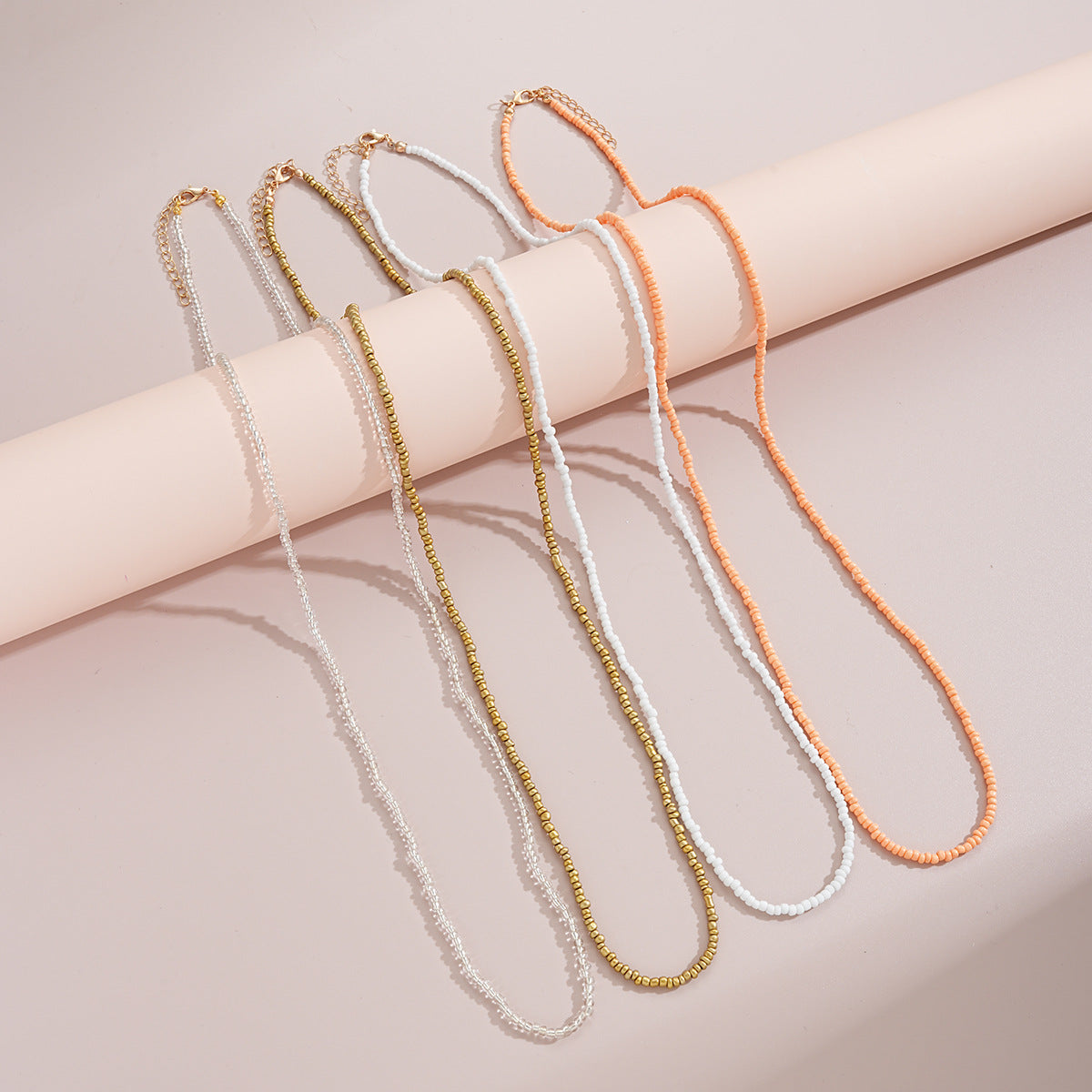 Beach Rice Beads Belly Button Waist Necklace