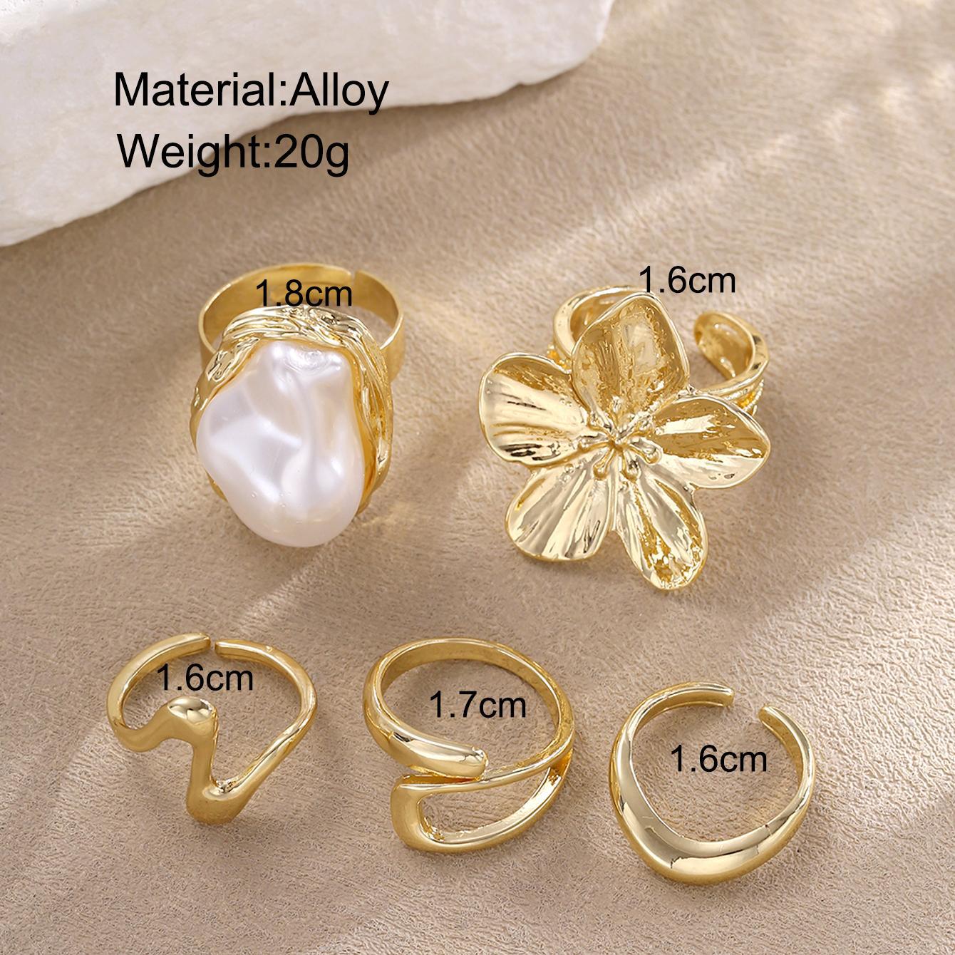 Adjustable Flower Ring
