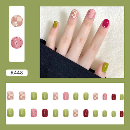 Fresh Nail Stickers Wearable Waterproof Premium