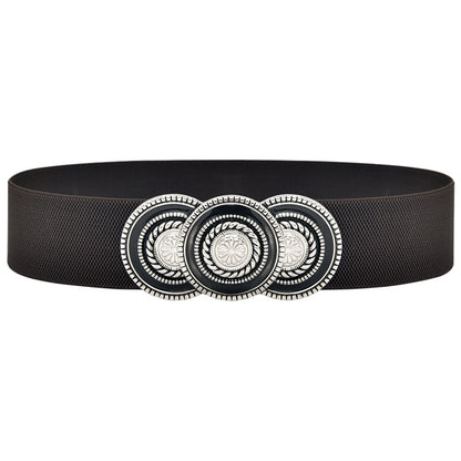 red Black Waist Seal Ladies Fashion