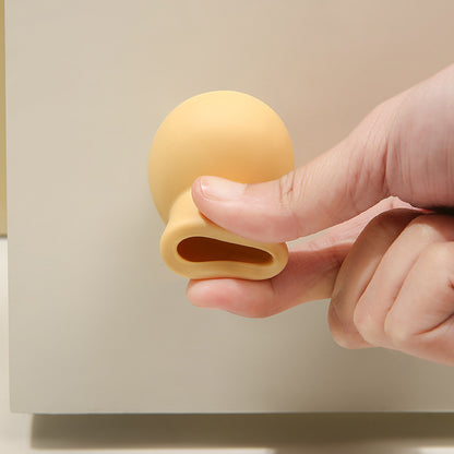 Anti-collision Door Stop, Creative Footprint Design, Silicone Door Holder