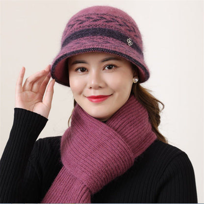 Gorro de punto para personas mayores 