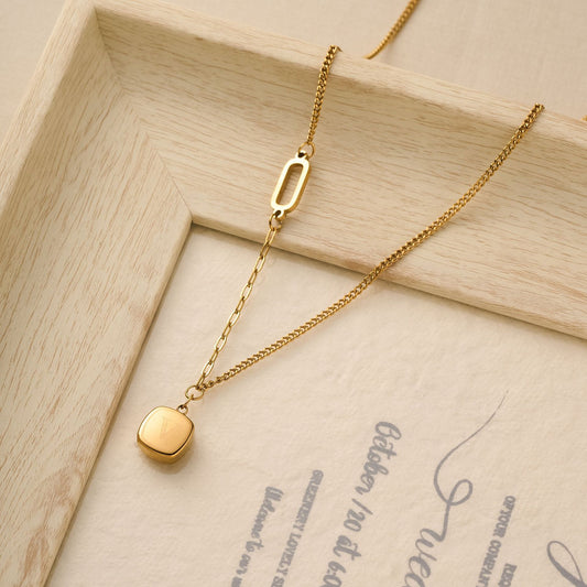 18K Gold Plated V-Necklace