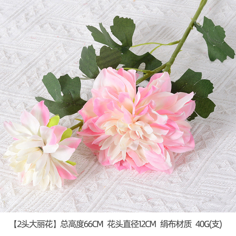 Artificial pink flowers