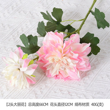 Artificial pink flowers