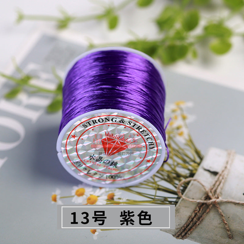 Crystal transparent elastic wire beaded wire wholesale