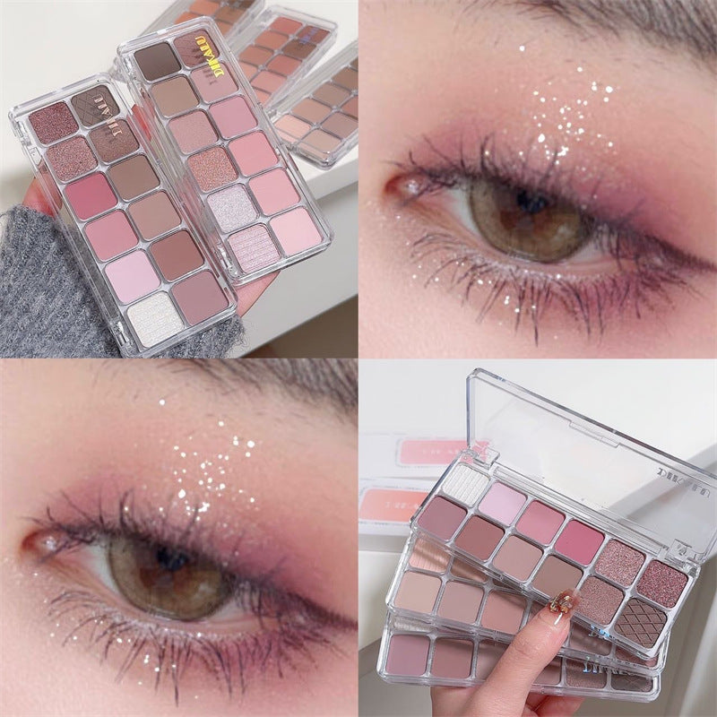 Paleta de sombras de ojos de 12 colores 