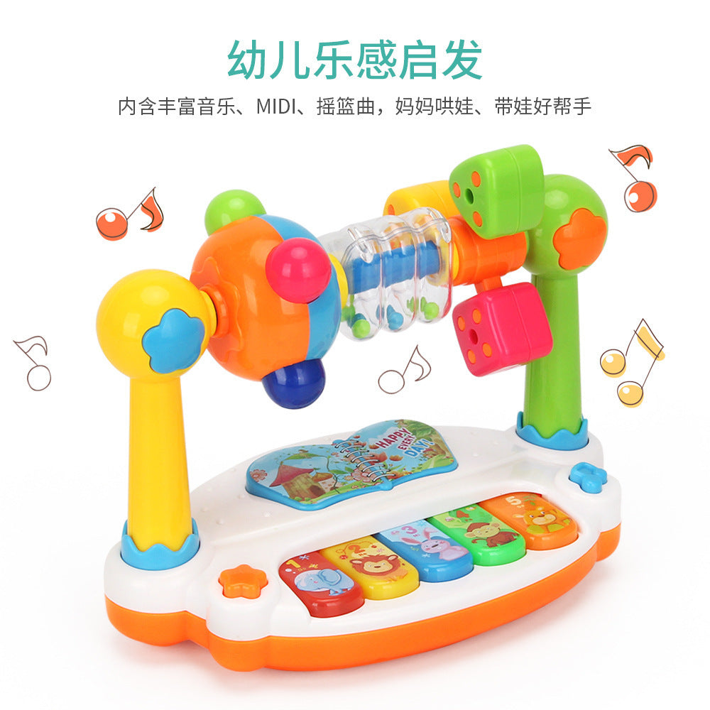 Educational Music Baby Electronic Piano Toy with Lights Singing Stories