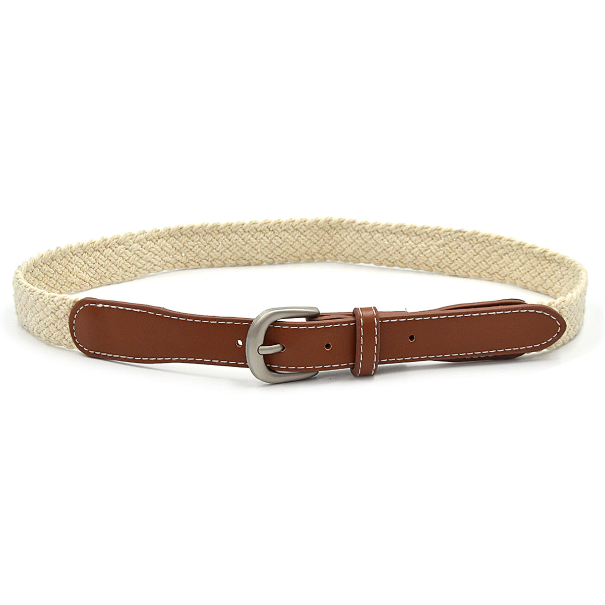 Casual woven belt
