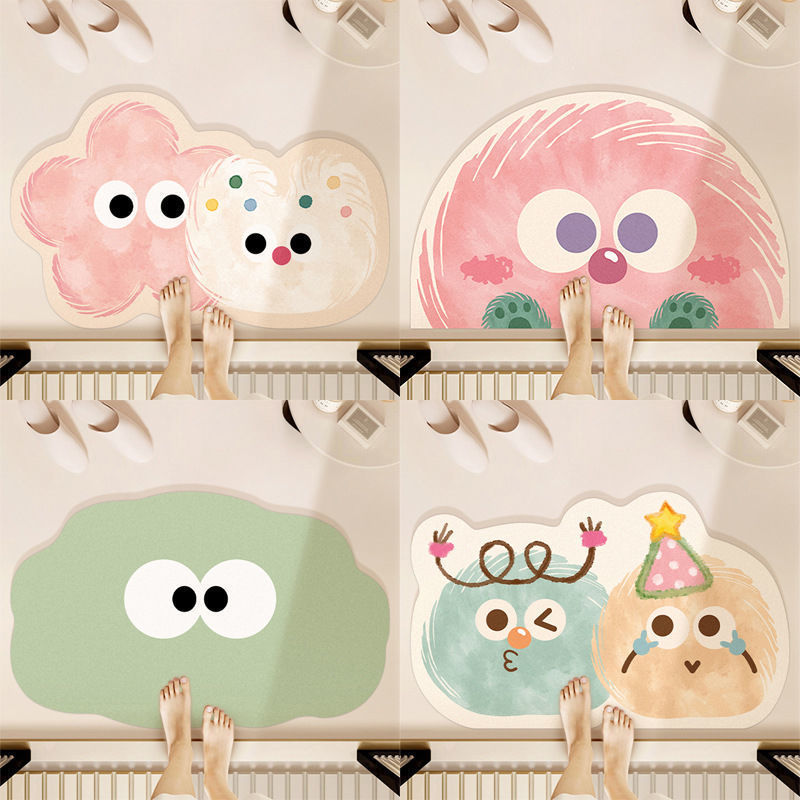 Ball Diatomaceous Earth Mat Absorbent Non-Slip