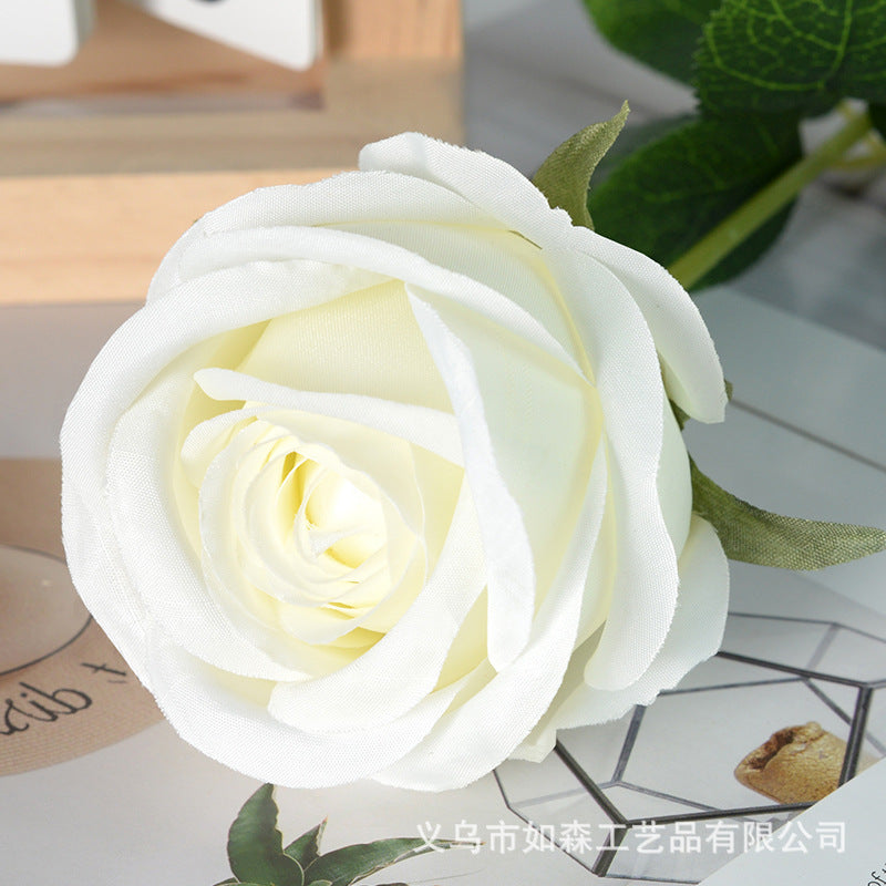 Simulation Royal Rose Silk Fabric Artificial Flower