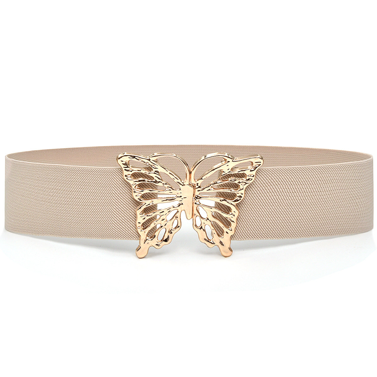 Butterfly Buckle Rhinestone Inlaid Belt