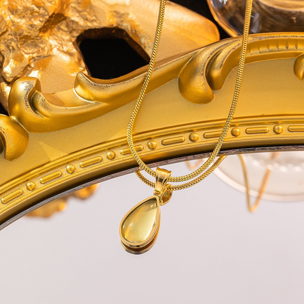 Titanium Steel Mori Design Necklace