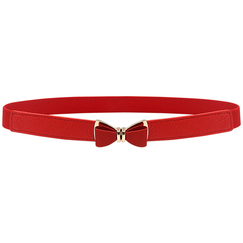 Decorative skirt thin belt