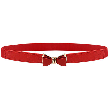 Decorative skirt thin belt