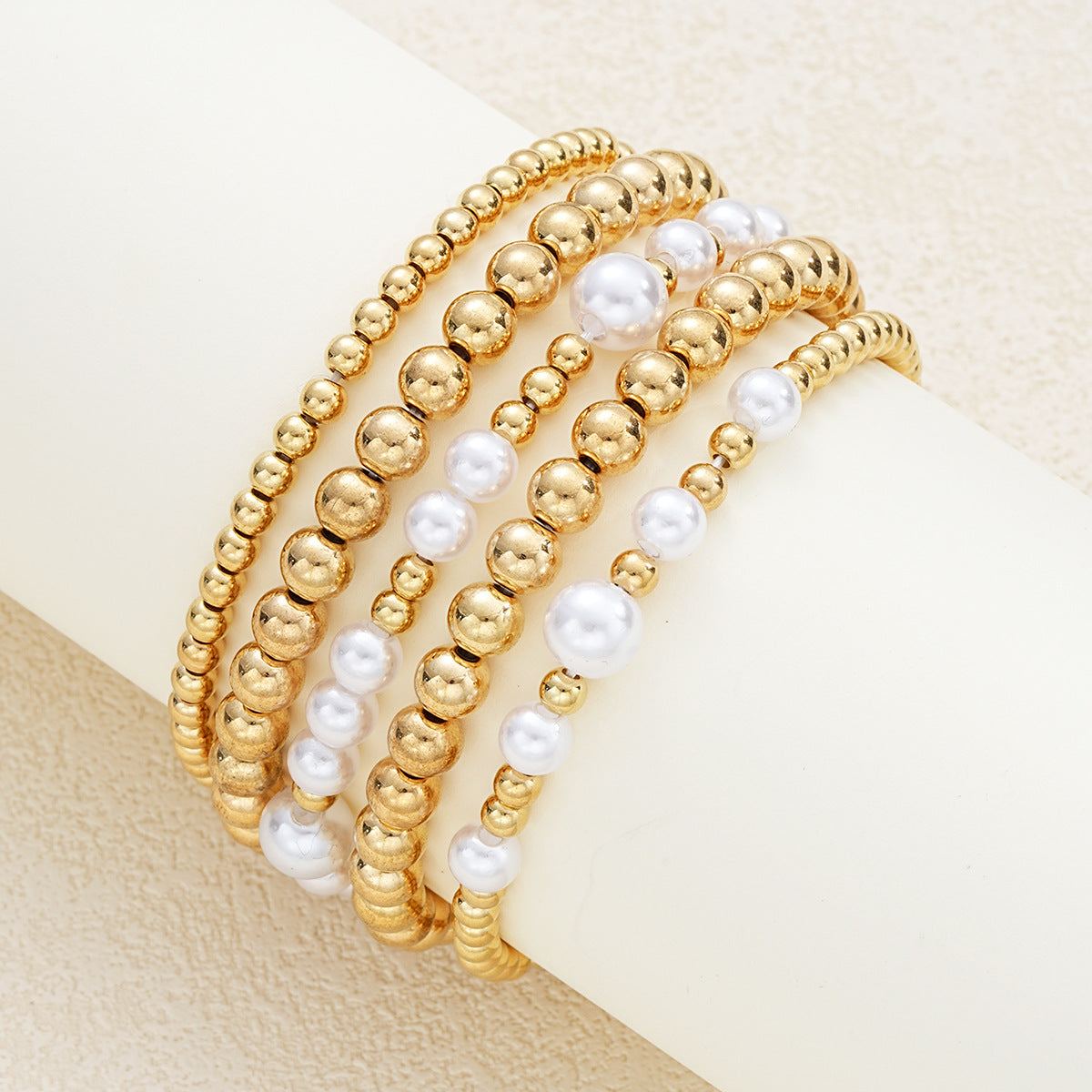 Waterproof Beaded Bracelet Set