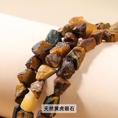 8-13Mm crystal straight hole rough stone loose beads