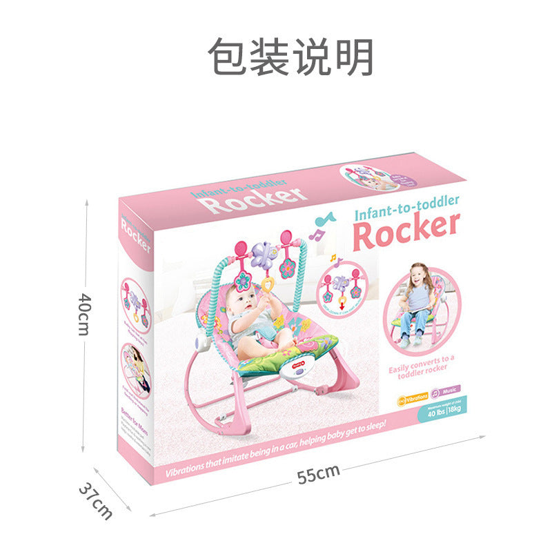 Baby Electric Vibrating Music Rocking Chair Soothing Recliner