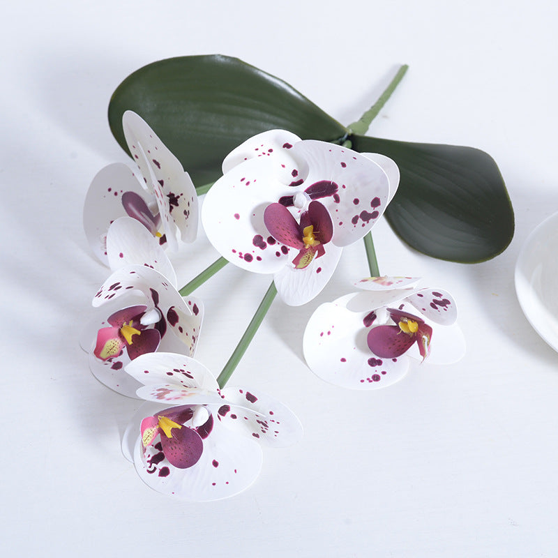 5 Phalaenopsis Orchid Bunch Artificial Flowers