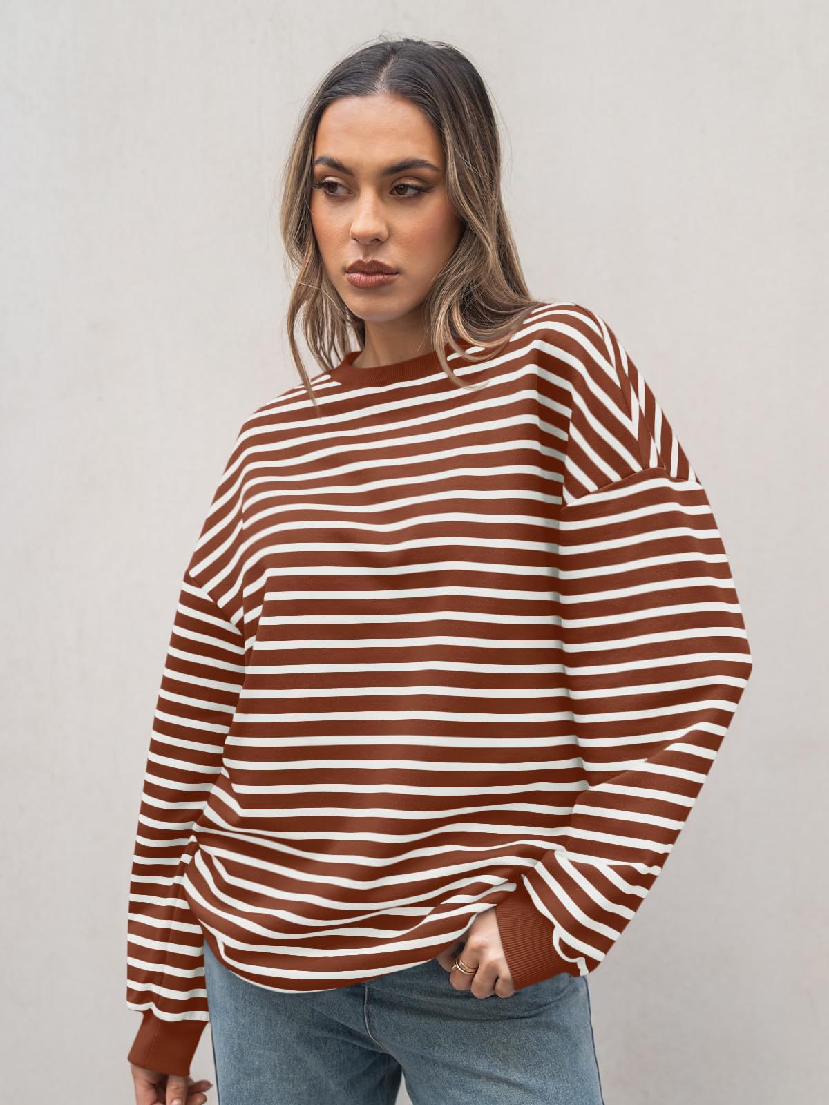 Oversized sweatshirt Y2K sweater