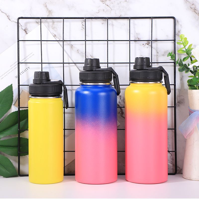 Spray paint fitness space pot