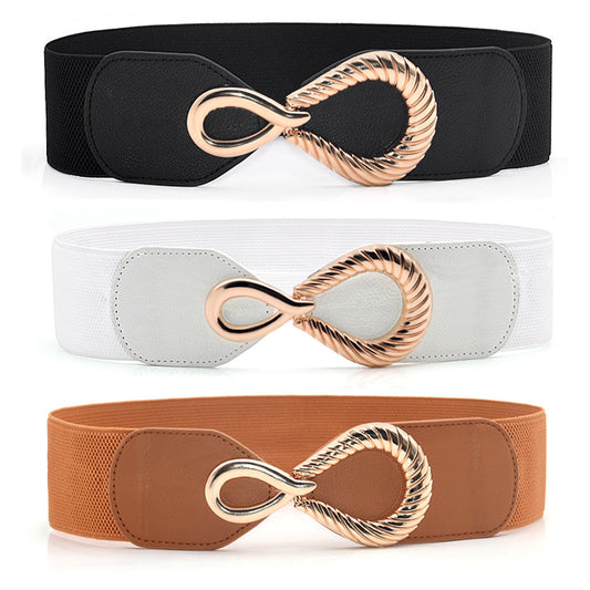 Fashion buckle belt women's wholesale