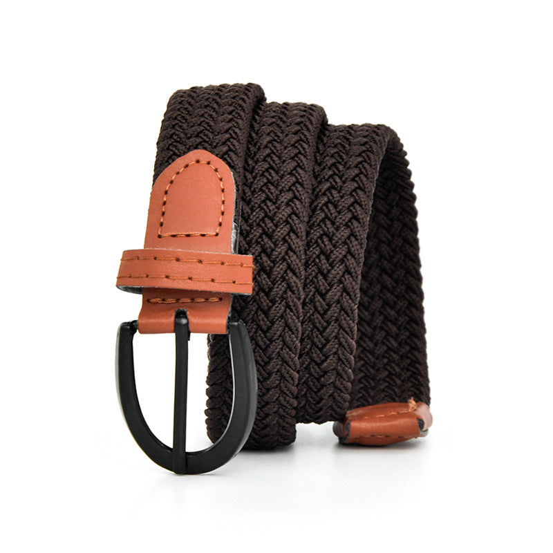 Canvas belt elastic