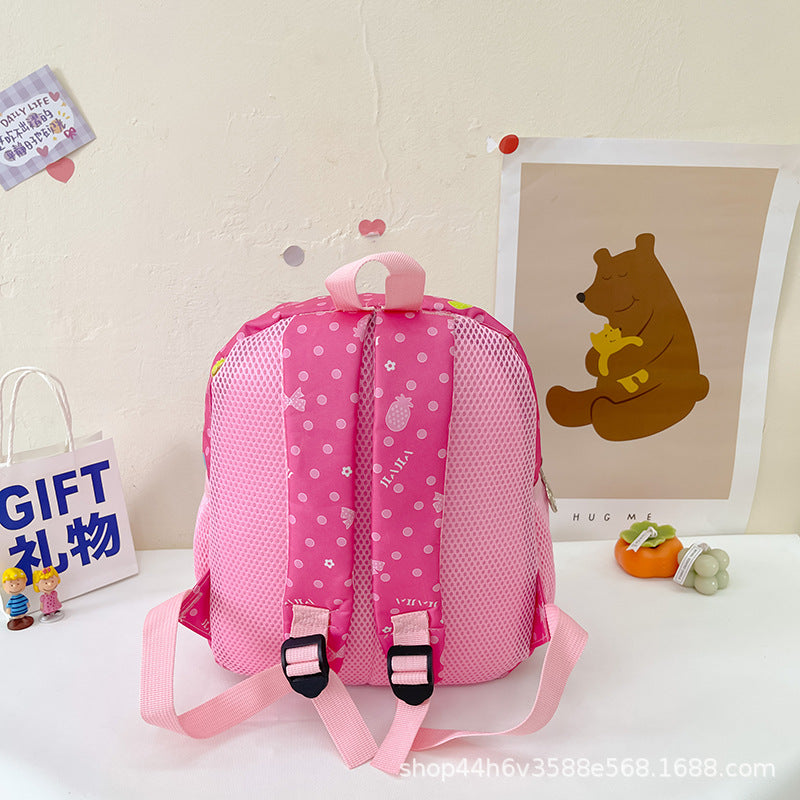Cartoon cute children's backpack eggshell bag