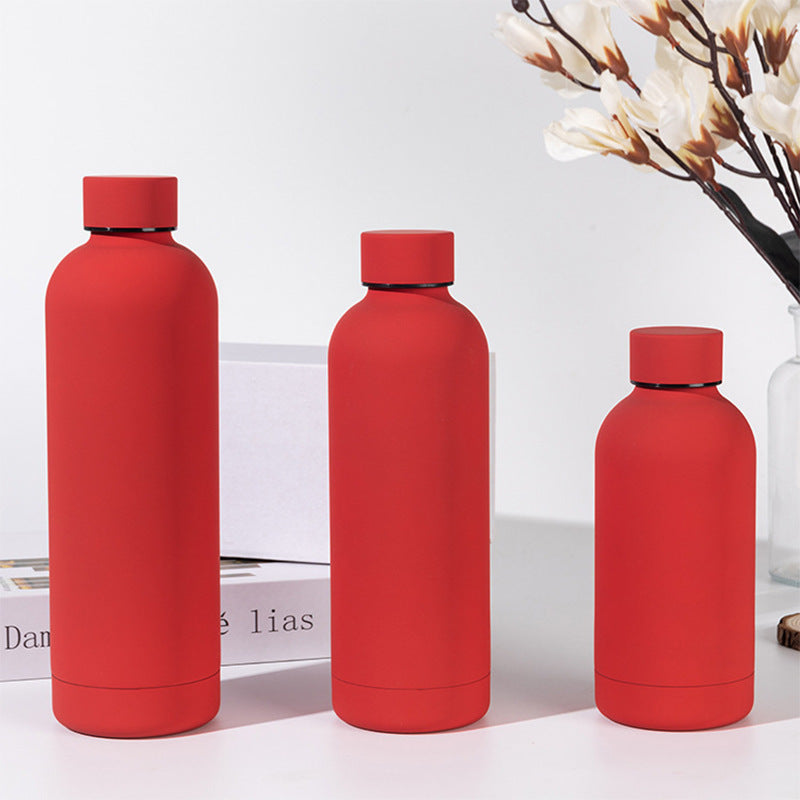 304 stainless steel double layer thermos cup