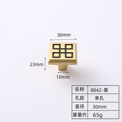 Chinese cabinet door handle brass new