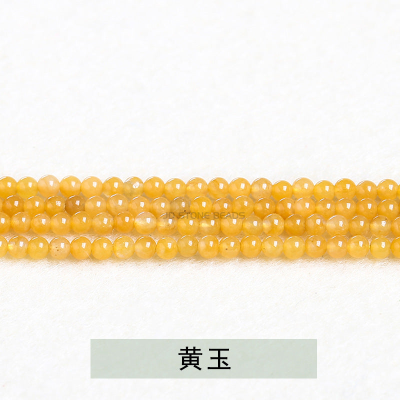 3Mm Natural Crystal Colorful Tourmaline Beads Loose Beads